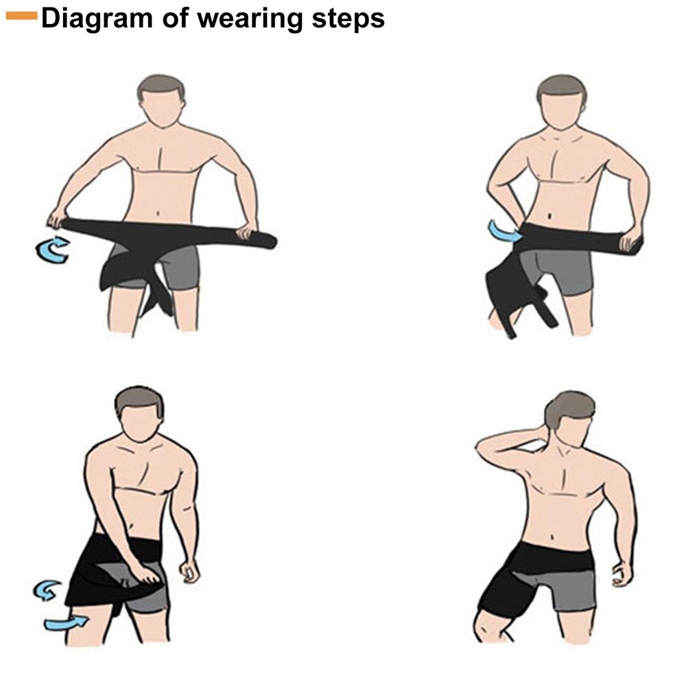 Fitness Leggings In The Groin with Anti-muscle Strain Hipbands