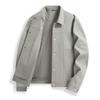Fengmao Men's Solid Color Casual Lapel Jacket
