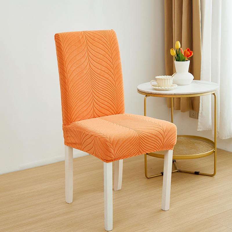 Jacquard Stuhlbezug für Zimmer Stretch Esszimmerstuhlbezug Überzug Elastischer Spandex Küchenstuhlbezug