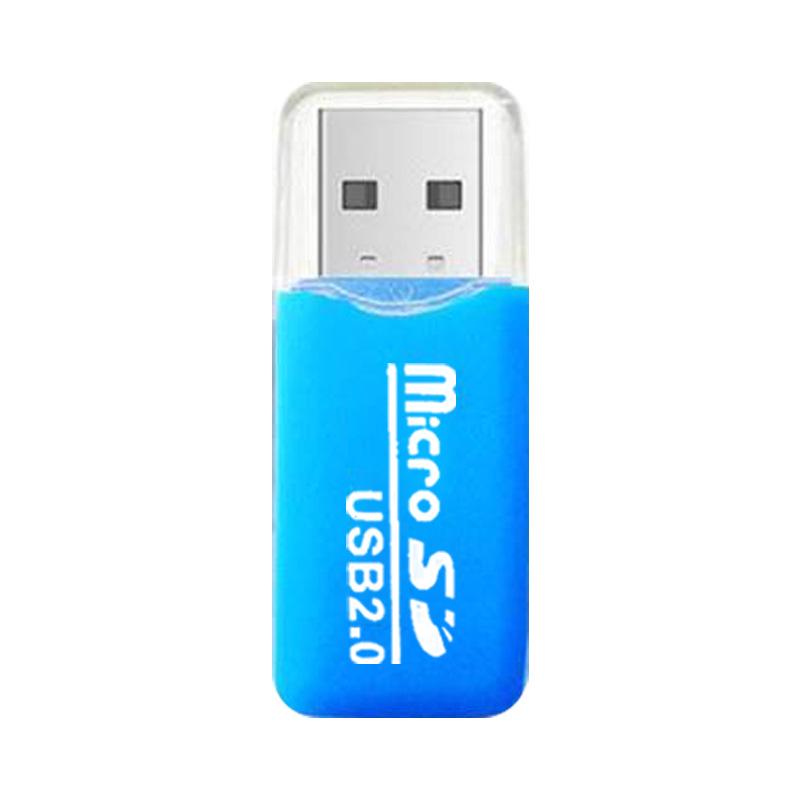 Mini USB 2.0 Ice-Cool High-Speed TF Memory Card Reader for Children's Cameras
