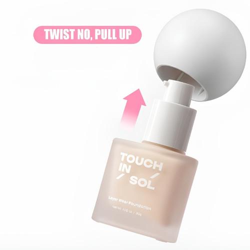 TOUCH IN SOL Layer Wear Foundation 30g