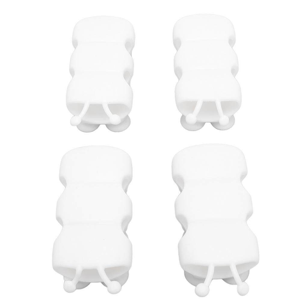 4pcs Suction Cup Shower Head Holder Universal Adjustable Shower Head Bracket Handheld Shower Holder