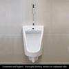 Bathroom Toilet Wall Mounted Automatic Sensor Touchless Urinal Flush Valve New Intelligent Urinal Valve Set