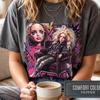 Funny End of Year Summer Break TShirt, Weird Shirt, Matching Comfort Colors Made It To May Tee, Stressed Smoking Doll with Coffee T-Shirt