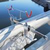 Rod Holder Bracket Support Tool Adjustable for Boat Kayak Bridge Pier Sea Railing