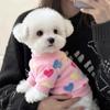 Super Soft Flannel Dog Clothes Autumn Winter Cat Warm Sweater Cute Plush Jacket for Chihuahua Yorkshire Bichon Pet Clothing