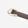 Genuine Leather Women's Thin Belt Simple Retro Casual Match with Jeans Belt Korean Version of Women