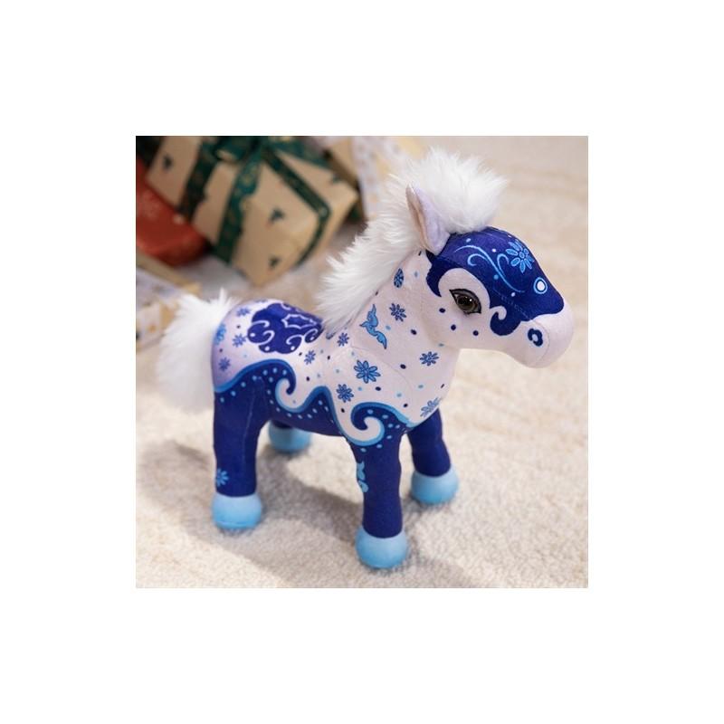 Cute Ethnic Style Pony Plush Toy Doll For Kids Birthday Gift