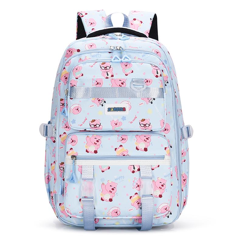 Cartoon Print Backpack Student Schoolbag Women's Backpack
