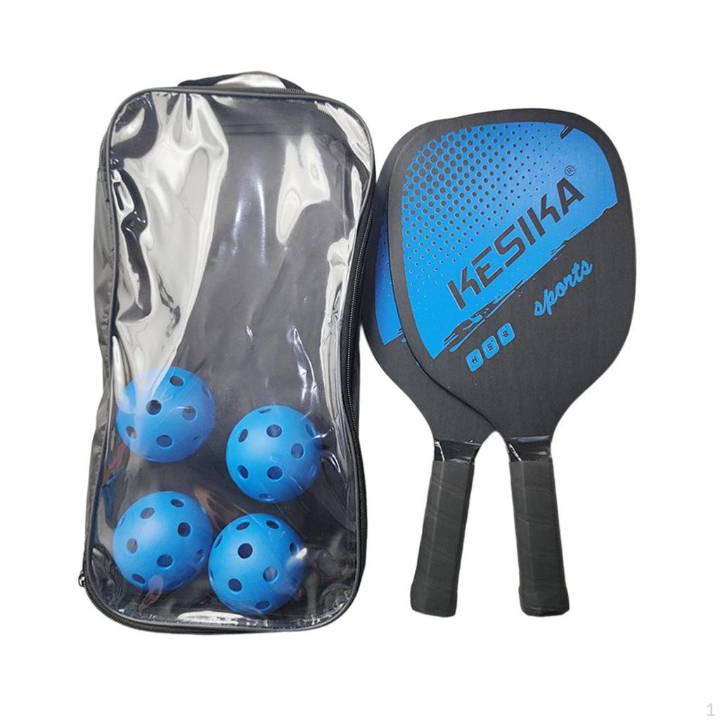 Racket 2 Rackets Storage Bag Comfort Grip for Beginners Outdoor