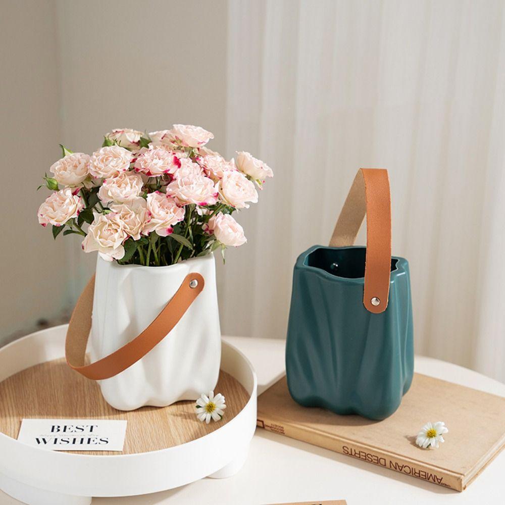 

Creative Hydroponic Flower Holder Modern Plastic Flower Pot Flower Vase Fish Tank синій