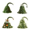 Crooked Neck Christmas Tree Ornaments Cute Christmas Decorations Fashion Mini Snow Pine Tree  Party