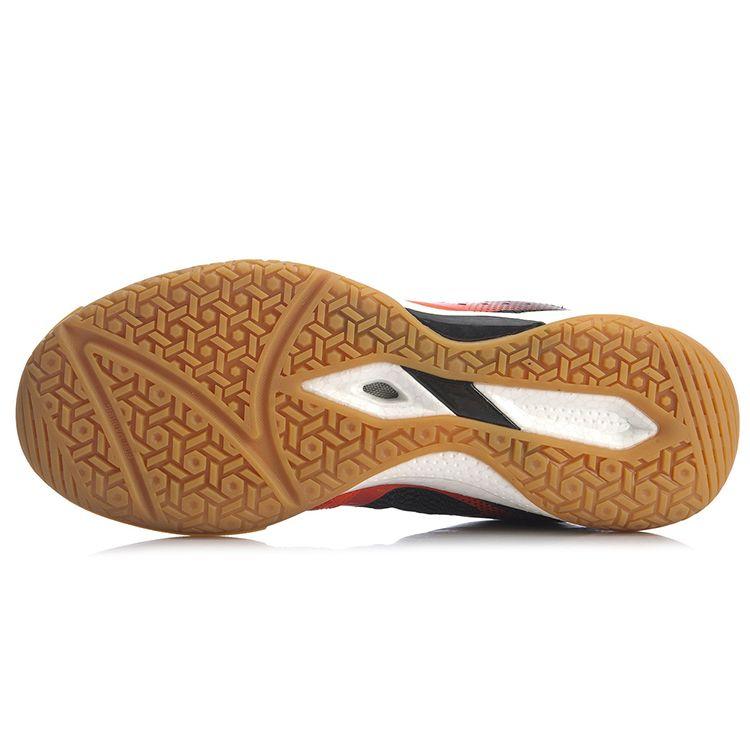 Li Ning Qilin Comfortable Shock Absorbing Non-Slip Wear-Resistant Low-Top Training Shoes Unisex Training Shoes Black Orange APPP001-1