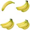 Konstgjord Banan Realistisk Simulering Bananfrukt Köksdekoration för Festdekoration Korgdisplay Fotografering