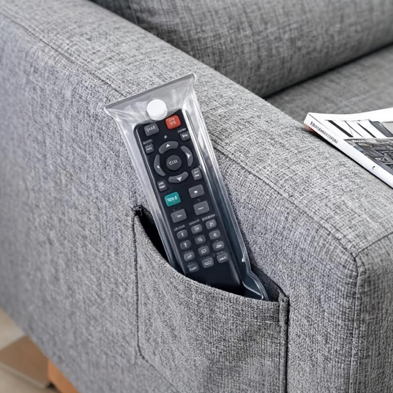 5/10 Stück Klare PVC-Fernbedienungsabdeckung Staubdicht Wasserdicht Kratzfest Für Zuhause TV AC Fernbedienungsschutz