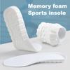 Memory Foam Sneakers Insoles for Shoes Arch Insole for Feet Soft Running Cushion Man Women EVA Orthopedic Shoe Pads Heel Inserts