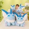 30 80cm Vaporeon Plush Toy Cute Stuffed Animal Pillow Ornament Gift for Kids