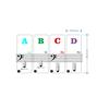 Piano Keyboard Sticker 88/61/54/49 Key Electronic Keyboard Key Piano Stave Note Sticker Musical