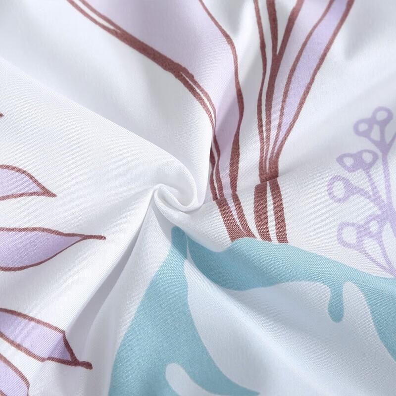 FUANNA All-Season Brushed Microfiber Seven-Hole Fiber Quilt