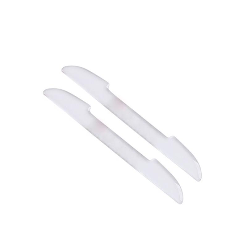 

Дверь автомобиля, прозрачная защита от столкновений, наклейки на боковую кромку, защита зеркала заднего вида, защита Transparent 2PCS