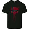 Norway Skull Gym Training Bodybuilding Cotton Men's T-Shirt - Men's Summer Cotton Graphic Tee