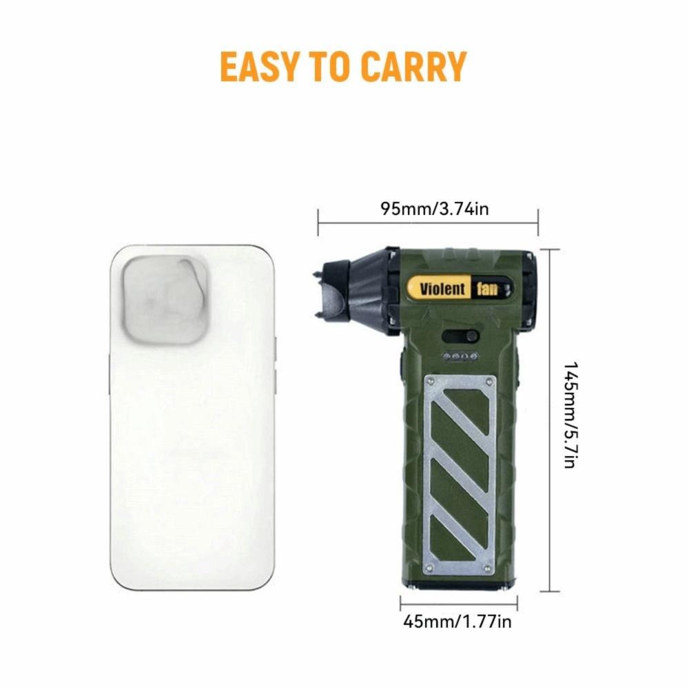 110000 RPM Electric Air Duster 8000mah Brushless Motor Mini Turbo Jet Fan  Dust Cleaning Tools