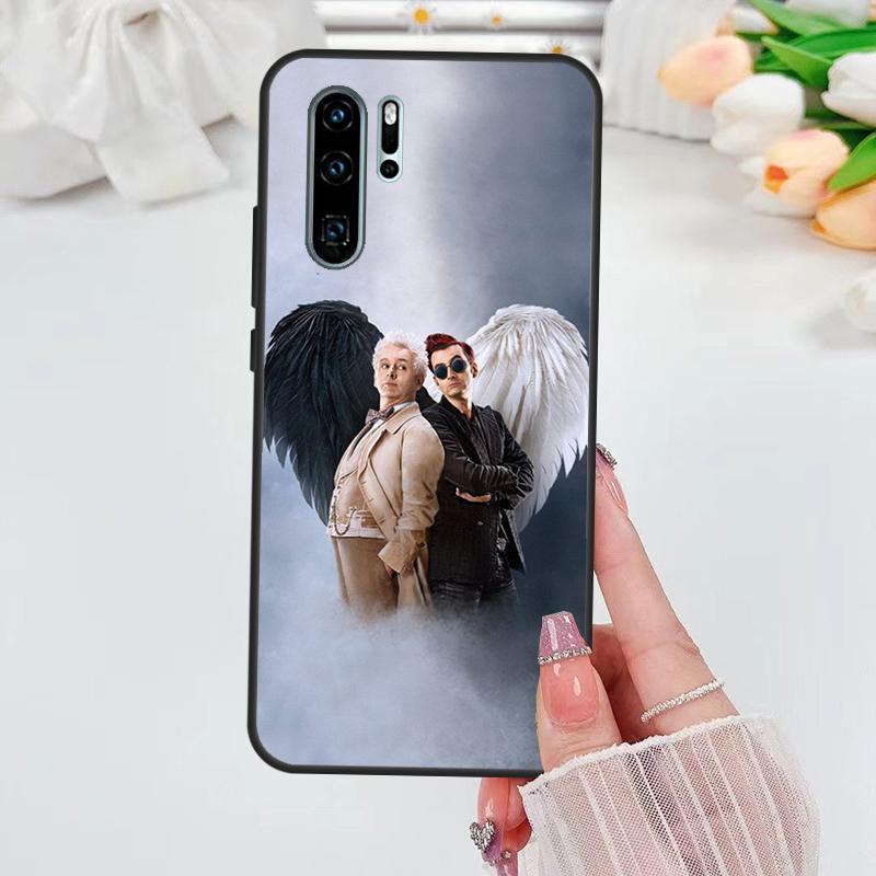 

Good Omens TV Case For Huawei Nova 5T 3i 7i 8i 11i 10 9 SE Y60 Y61 Y70 Y90 P20 P40 Lite P60 P30 Pro Cover Huawei Nova 11i