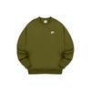 Nike Sweatshirts Men's Green Crew Neck Moderate Other BV2663-327