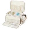 Breast Pump Bag, Breast Feeding Bag with Waterproof Mat, Fits for S1/S2, Pumping Accessories & Breastmilk Storage, Portable Pump Carrying Case for