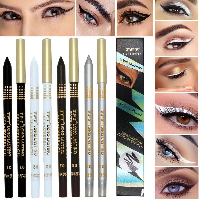 Wasserdichter, nicht verschmierender wasserdichter Eyeliner, schnell trocknender, permanenter Eyeliner für Damen, Make-up-Werkzeug