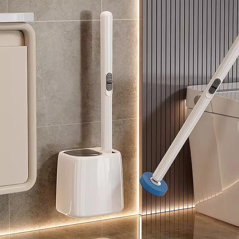 Cmaos Disposable Wall-Mounted Toilet Brush Kit