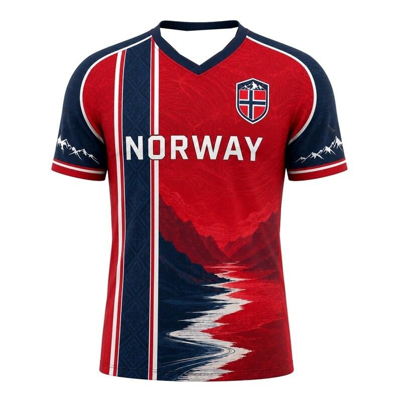 2026 Norwegian Fan-themed Football Jerseys and Cultural T-shirts - Best-selling Items for Sports, Leisure, Training, Families, and Children.