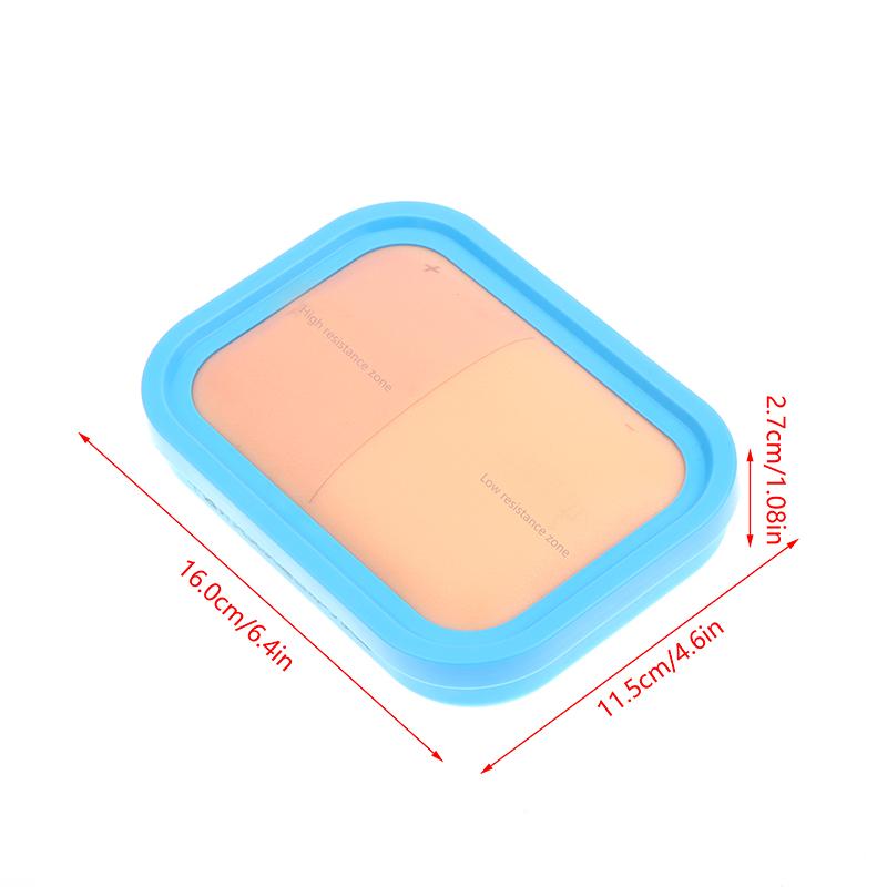 Acupuncture Skill Practice Skin Model Skin Suture Practice Pad Lifelike Human Skin Model For Surgery Simulation Training