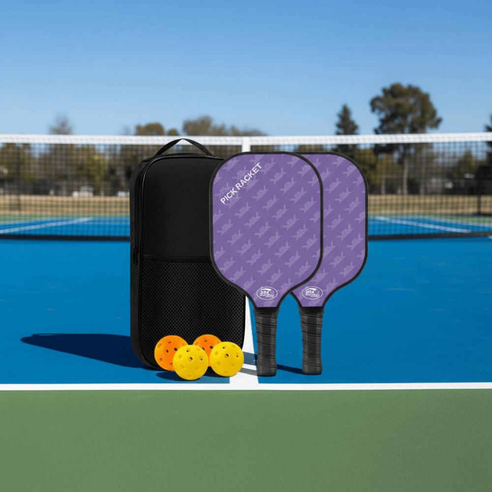 Durable Pickleball Paddles Set Lightweight Pickle Ball Rackets Pickleball Racquet  Sports Equipment