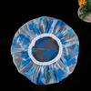 Flower Pattern Shower Cap Waterproof Bath Hat Thickened Cap Women Spa Hair Salon Supplies Shower Cap Bathro Accessories