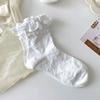 Cotton Mid-Calf Socks White Lace Princess Socks Sweet Lolita Socks  for Women