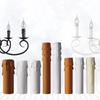 10 ks Krytky objímek svíček E14 Kryty svíček Rukávy Nehořlavé Vintage styl Pro hotelovou jídelnu