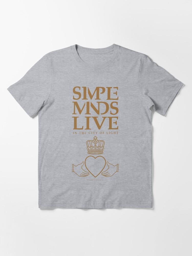 Simple Minds Simple Minds - Live In the City of Light Logo Essential T-Shirt
