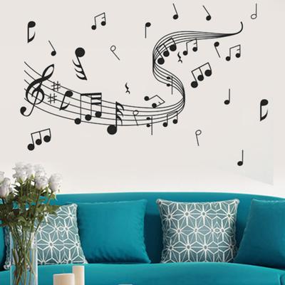 Removable Music Notes Notation Band Wall Sticker Art Decal Room Home Decor Gift