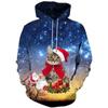 Spring Autumn Christmas Decoration Collection Graphic Hoodies Men 3D Merry Christmas Printing Hoodie Sweatshirts Funny Pullovers
