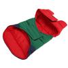 Pet Winter Warm Vest Double Sided Thicken Cotton Waterproof Windproof Dog Winter Clothes for Medium and Large Dogs Green