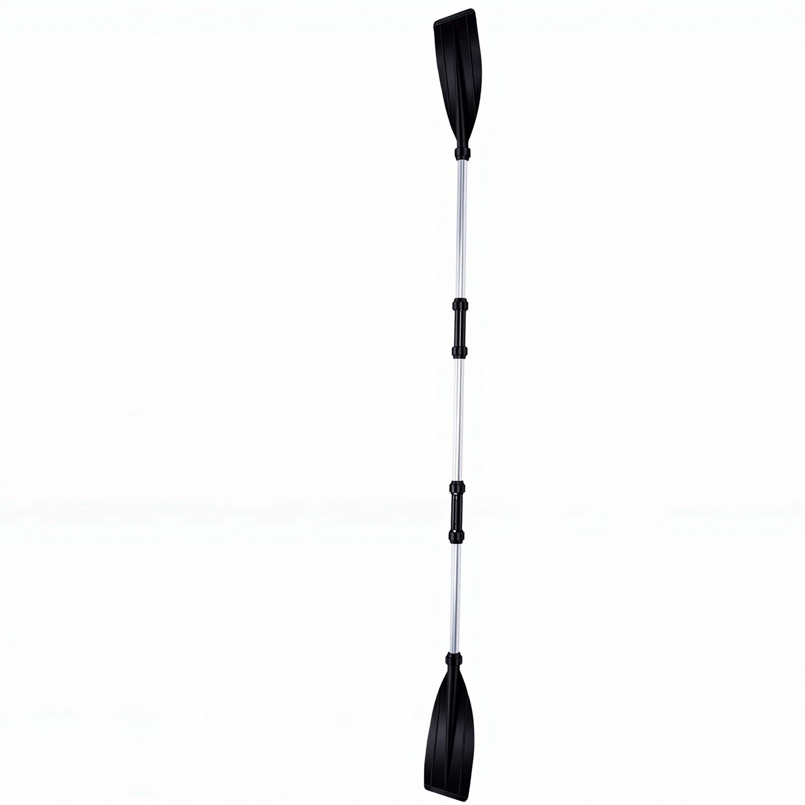 2pcs Boat Paddles Canoe Oar Convertible High Toughness Aluminum Alloy Kayak Paddle for Boat Canoes Detachable