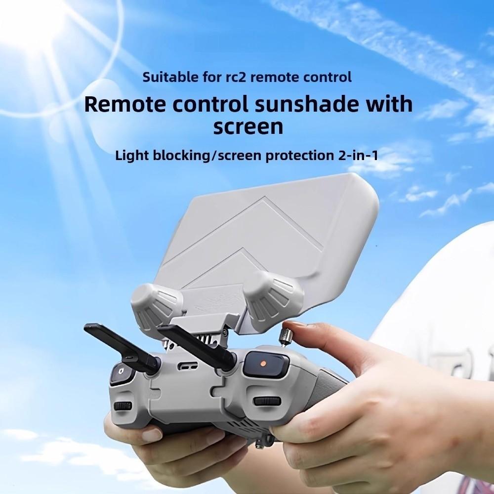 Grey Screen Protector Shell Plastic Control Sunshade Drone RC Sunshade for DJI RC1/RC2/N1/N2/N3