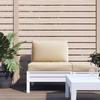 VidaXL Set of 2 Pallet Cushions, Waterproof Seat Pad, Garden Cushion, Outdoor Decoration Terrace, Beige 361757