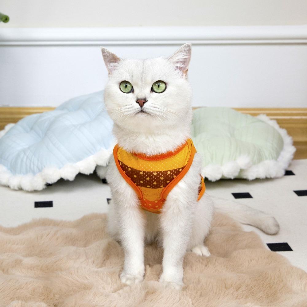 Mesh Dog Vest Bee Pattern Puppy Clothing Lovely Dog T-Shirt  Outdoor
