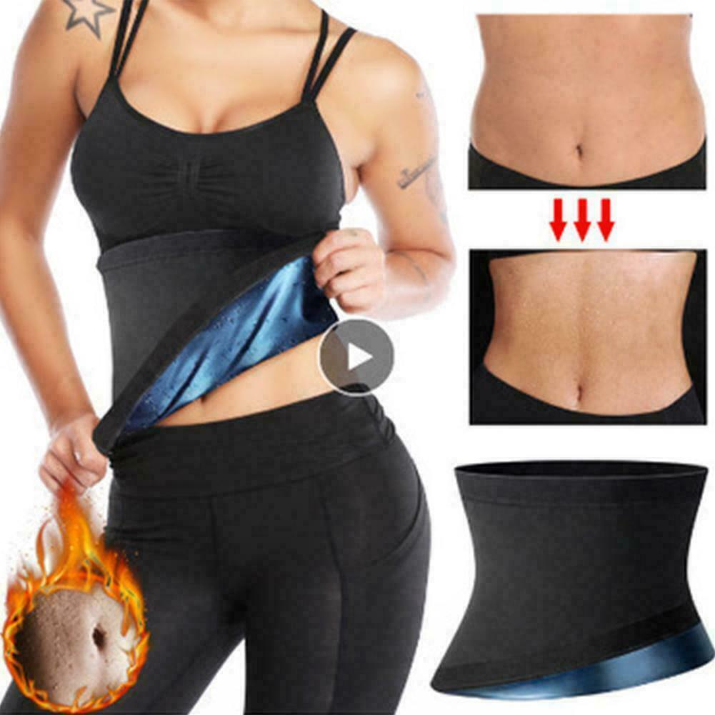 Buy Women Tummy Waist Trainer Cincher Ultra Sweat Belts Slimming