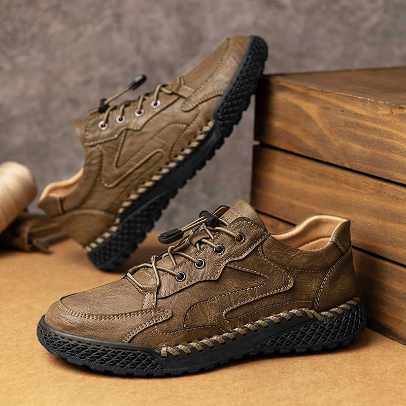 Mode Rundspitze Stiefel Herren Sneaker Übergröße Walking Frühling Modeschuhe Flache Schuhe Sport Weite Passform Tnis Vzuttya