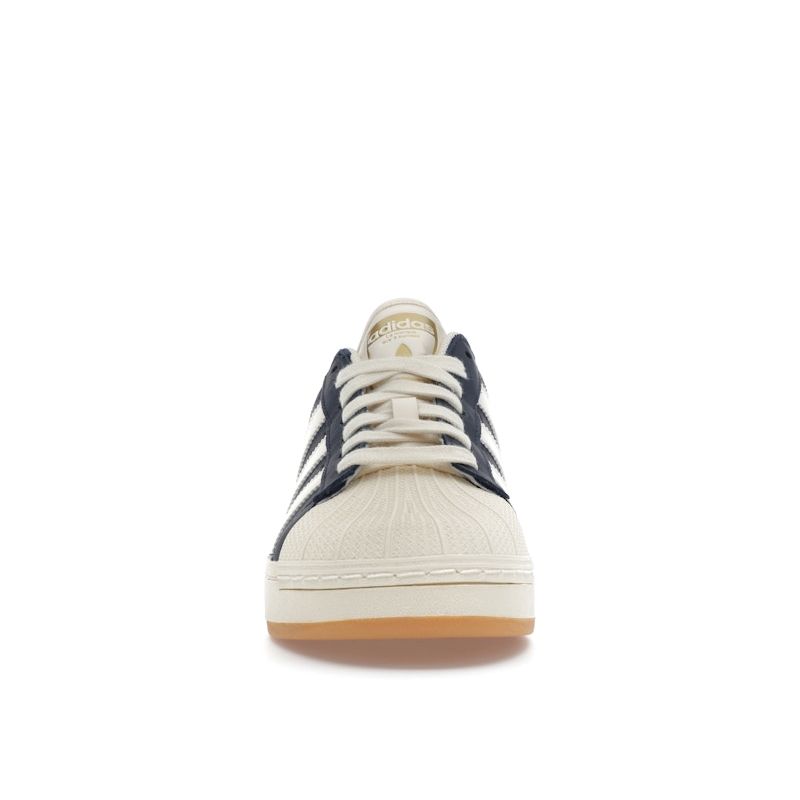 Adidas Superstar XLG Night Indigo Cream White Women Sneakers Blue Gum ID5699