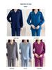 Enhanced Anti-Static Long Sleeve Scrub Suit - Quick-Drying, Stretchable, Medical Gown for Nurses