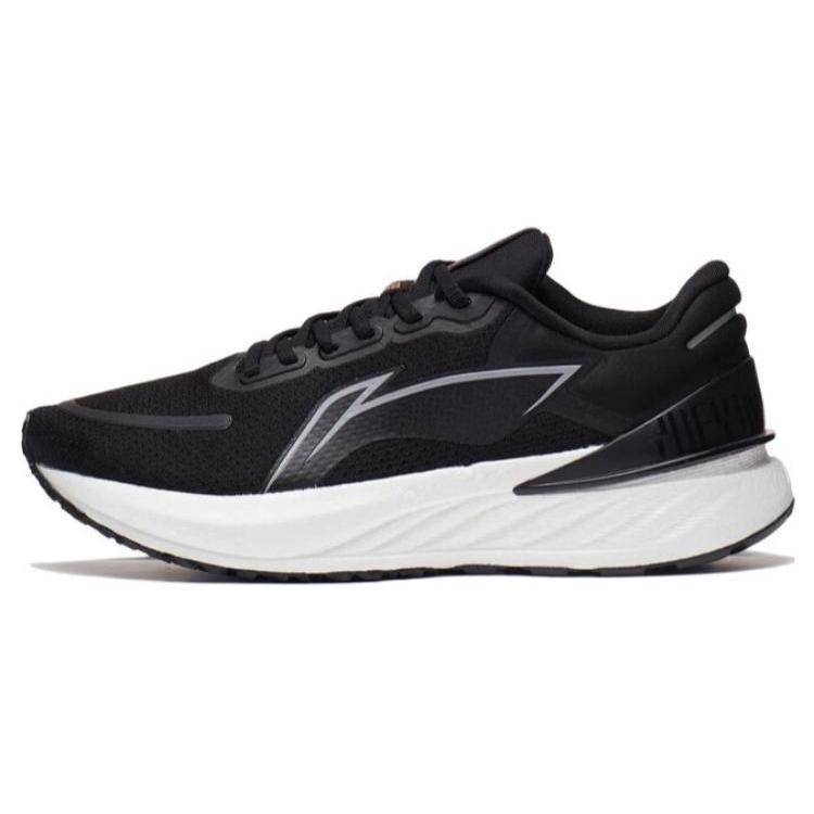 New LiNing YueYing 2.0 Durable Breathable Low Top Running Shoes Men's Black ARHT001-3